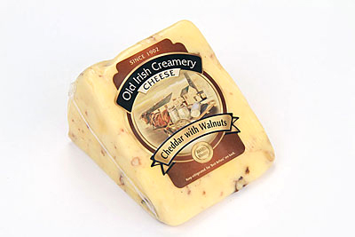 Old Irish Creamery Walnut Cheddar